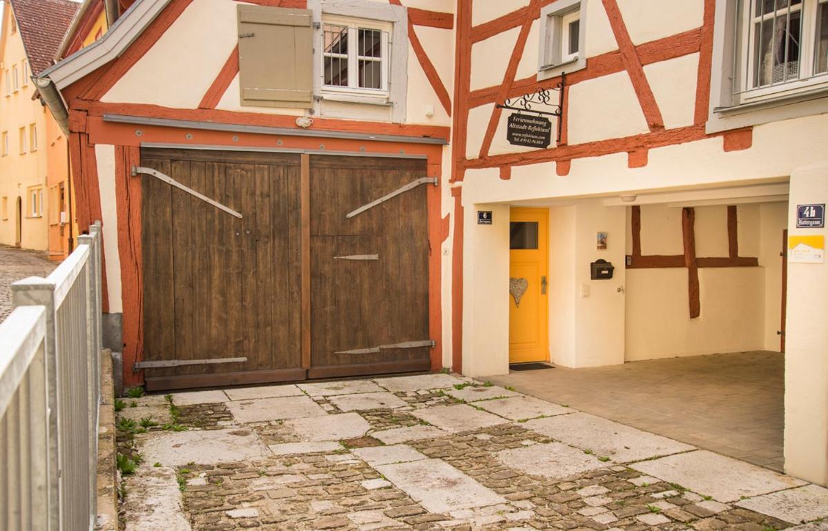 Refukium Altstadtscheune Weißenburg in Bayern Buitenkant foto