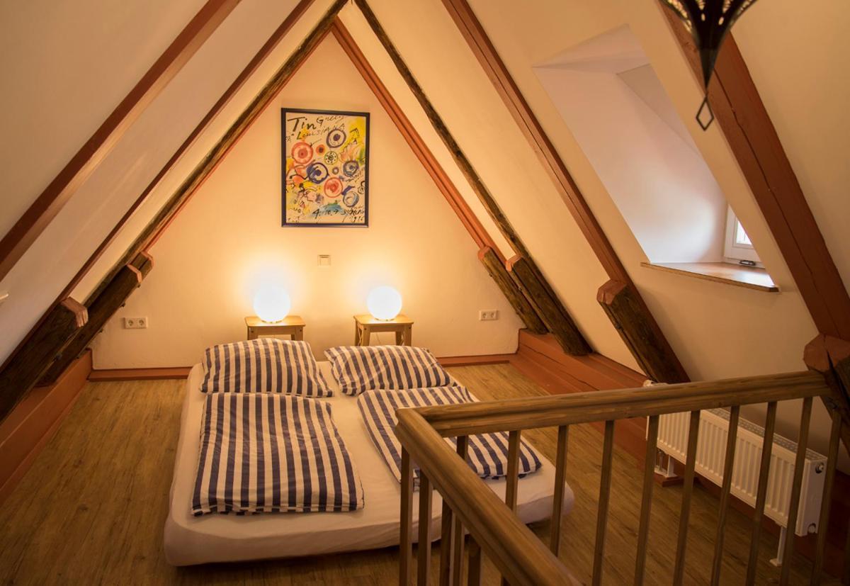 Refukium Altstadtscheune Weißenburg in Bayern Buitenkant foto